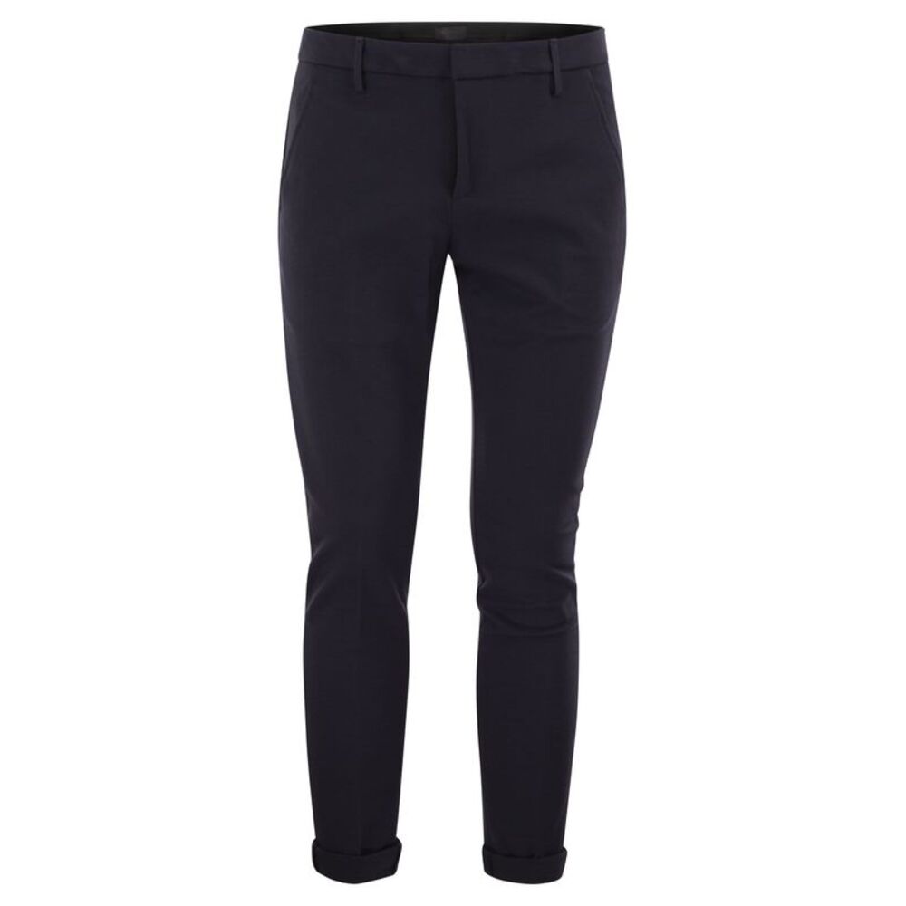 Dondup Men Gaubert - Slim Fit Stretch Viscose Trousers